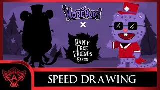 Speed Drawing: Happy Tree Friends Fanon - Popular | Mobebuds Style