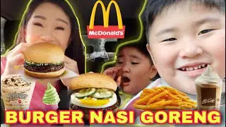 NYOBAIN BURGER NASI GORENG McDonald's (ENGLISH SUBTITLES)