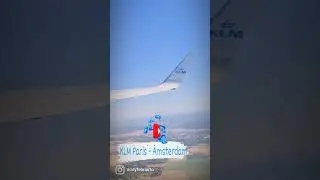 KLM Boeing 737-800 | Paris - Amsterdam | Flight Review #shorts