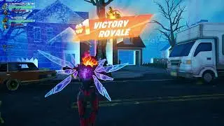 Fortnite - Blitz Royale - Stranger Things Collab - 6 Consecutive Wins - Halo UNSC Spartan Gameplay