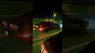 Hellcat Challenger vs Slow Gen 1 Coyote #hellcat #mustang #s197 #streetpulls #race  #supercharged