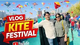 Kite festival dekhne gaye🧡|video ho hai delete 😒#makarsankranti #kitefestival2026