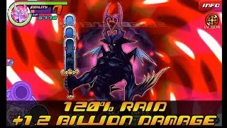 [KHUx JP] 120% Raid Invisible Reaching +1.2 BILLION Damage and Above!