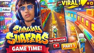 Aaj Se Start Hui Gaming Series 🔥 | Play Store GamesPart1SubwaySurfers#subwaysurfers#part1#fyp#gamer 