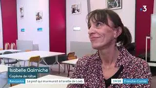 Isabelle Galmiche, premi&egrave;re copilote victorieuse depuis 1997.