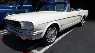 1966 Ford Mustang convertible test drive at Laguna Classic Cars, Laguna Beach, Ca