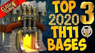NEW TOP 3 TOWN HALL 11 FARMING/TROPHY BASES 2020! TH11 HYBRID DARK BASE UPDATE! -CLASH OF CLANS(COC)