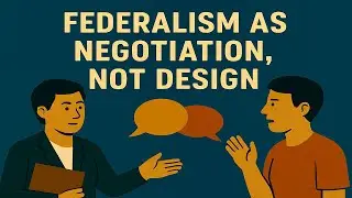 Federalism as Negotiation Not Design.