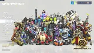 All 10 of My Placement Matches during Overwatch Competitive Deathmatch