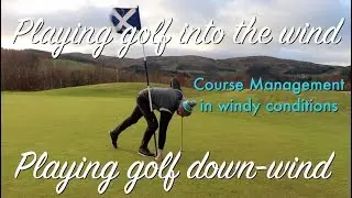 How to play golf in the wind, control your golf swing