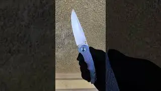 Folder knife Argo 2.0 M398 titanium #handmade #edc #blade