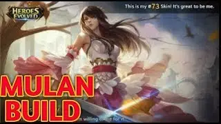 HEROES EVOLVED- MULAN GAMEPLAY & BUILD