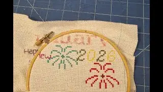 Day 8 of my January cross stitch