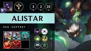 Alistar Support vs Shen - KR Master Patch 25.20
