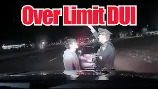 Man Pulled Over Driving Double the Limit with Open Container | Police Bodycam