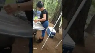 Hmong yang family camping 2017
