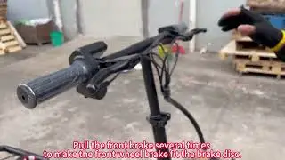 How to assemble the K8 electric scooter?
