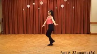 Solo Amor - Line Dance Demo - choreo Rob Fowler, Vivienne Scott, JP Madge, Fred Buckley