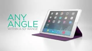 Logitech Hinge  Flexible case with any angle stand for iPad