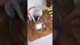 Tuna Cucumber Boats 🛶