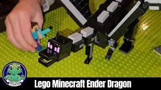 Краткий обзор конструктора Lego Minecraft &laquo;Эндердракон и корабль Края&raquo;
