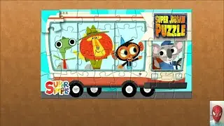 Funny Jigsaw Super Simple Songs The Wheels On The Bus puzzle game