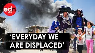 Displaced Palestinians in Humanitarian Zone Ordered to Evacuate