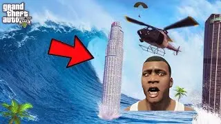 GTA Downtown Goes Underwater – Tsunami Chaos
