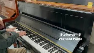 Steinway 1098 Vertical Piano - Atlantic Music Center