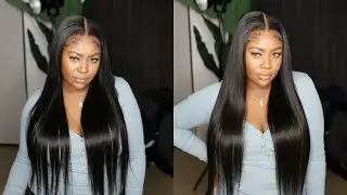 NEW* UPGRADE SUPER FINE HD INVISIBLE UNDETECTABLE SEAMLESS SWISS LACE CLOSURE WIG | DIVASWIGS
