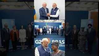 PM Modi had an eventful day 2 at the G20 Summit in Brazil | #shorts