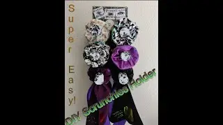 DIY Scrunchies Holder! SO EASY!
