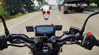 Desi rider vlogs 📷😱 Bike rider video TVS Apache 160 Nanka rider 7054 #trending #ridersrepublic  