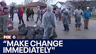 Tory Lowe Community Cleanup in Milwaukee 'trying to make it better' | FOX6 News Milwaukee