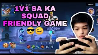 1V1 FRIENDLY GAME NG KA SQUAD KO PATAS LANG | Dehnniel TV |