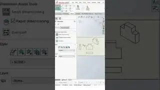 Drawing with dimensions in solidworks #cadmonkeys #shortsfeed #shorts #viralreels #solidworks
