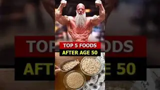 Top 5 Foods to Eat Daily After Age 50! #healthyafter50  #Superfoods #Longevity #HealthyLifestyle