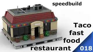 LEGO&reg; MOC Taco fast food restaurant | speedbuild 018