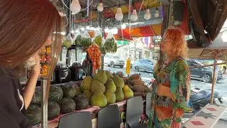 Najlepszy owocowy raj na Koh Samui Tajlandia 