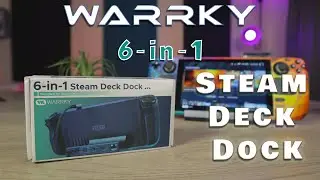 Warrky Steam Deck Dock Review!! 6 in 1