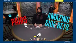 BLACKJACK SESSION ON INFINITE WITH GREAT SIDE BETS