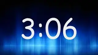 3:06 Minutes Timer / Countdown from 3min 6sec
