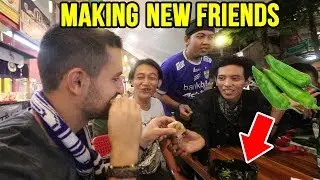 Sudirman NIGHT MARKET Bandung with new Indonesian Friends