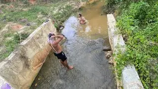 Mandi di sungai nostalgia anak tahun 90an 