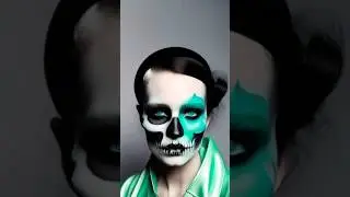 skull fashion show #ai #shorts_#fashion