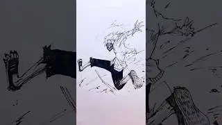 Okarun/Takakura Ken Speed Drawing #shorts #anime #drawing #dandadan #okarun