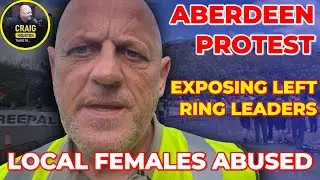 Caught on Camera: Wild Scenes at Aberdeen Protest!
