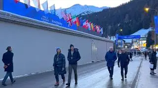 WEF 2026 Davos Walking Tour 🇨🇭 World Economic Forum Switzerland