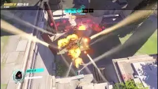 Sneaky Rocket Barrage Destroys Bunker | Overwatch - Year Of The Rat