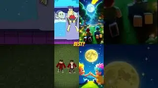 Roblox Vs Minecraft dancing on moon #roblox #minecraft #funny #memes #animated #shortsminecraft